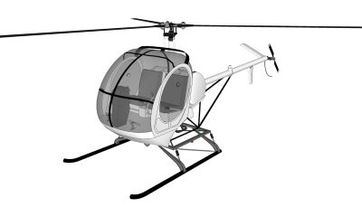 超精细直升机模型 Helicopter (23)